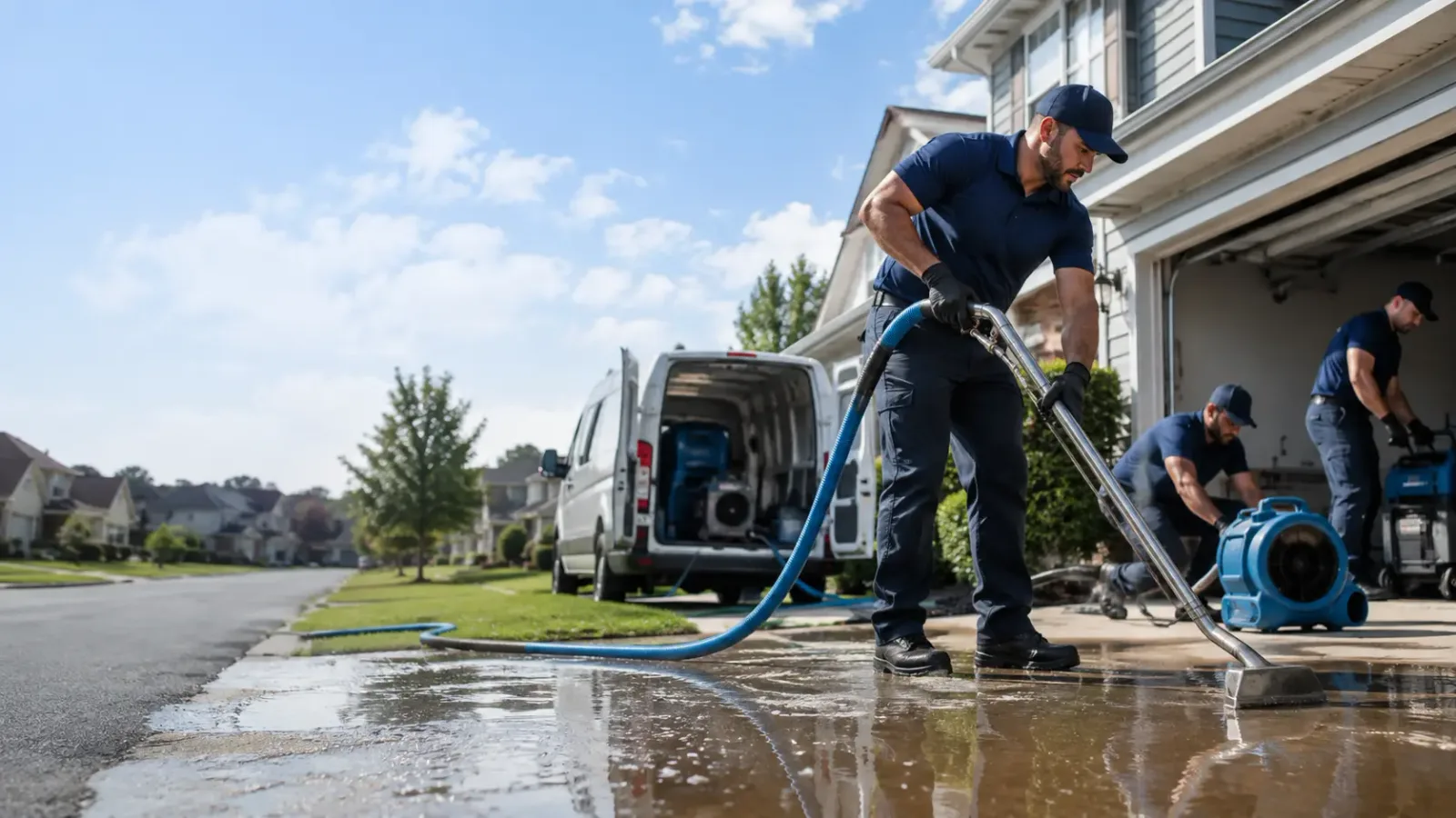 Flood Damage Restoration in Bailey, MI